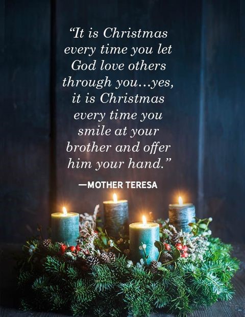 It is Christmas every time you let God love others through you.